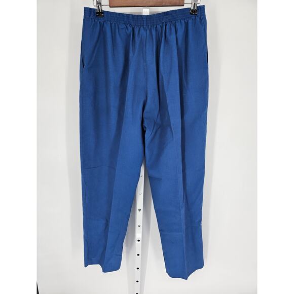 Catnip Wome's Blue Wide Leg Mid Rise Casual Polyester-Cotton Jeans Pant Size LGE - Picture 3 of 5